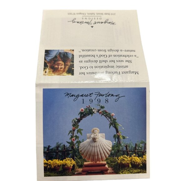 Tulip Angel Special Edition 1998 Porcelain Ornament With Ribbon - Picture 7 of 9